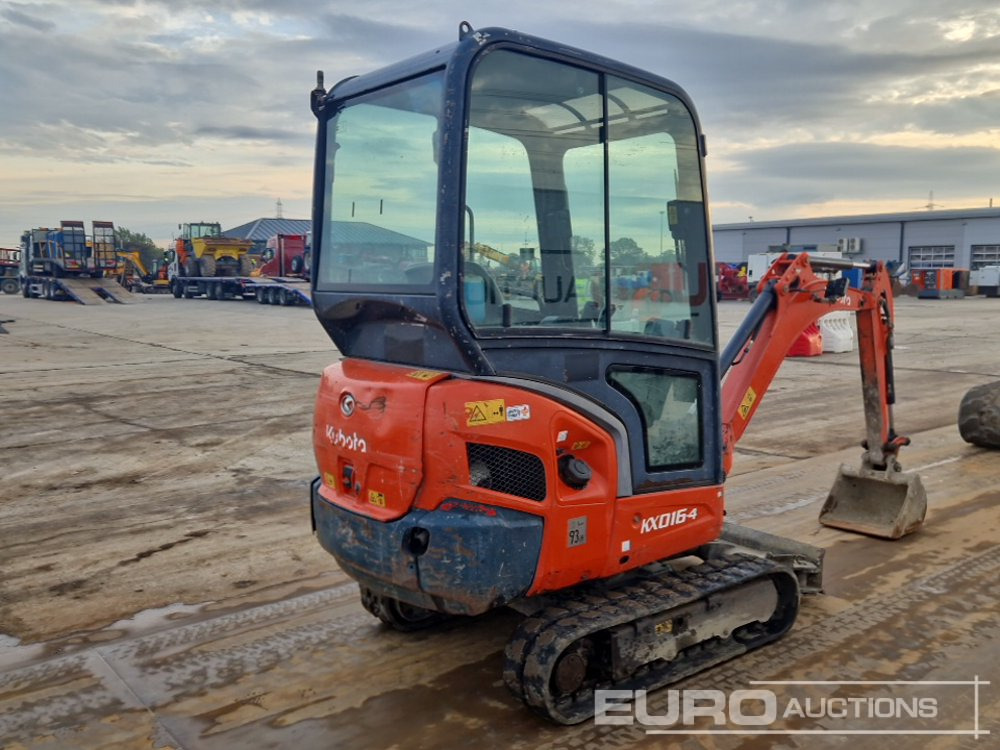 2016 Kubota KX016-4 - Mini bager: slika 5 2016 Kubota KX016-4 - Mini bager: slika 5