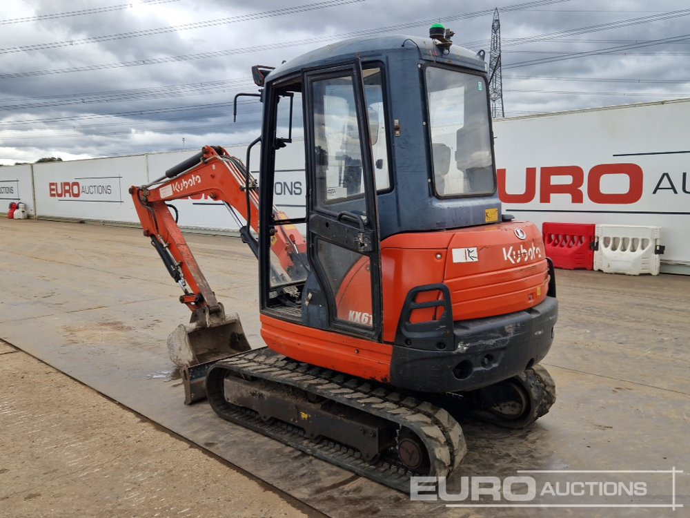 2016 Kubota KX61-3 - Mini bager: slika 3 2016 Kubota KX61-3 - Mini bager: slika 3