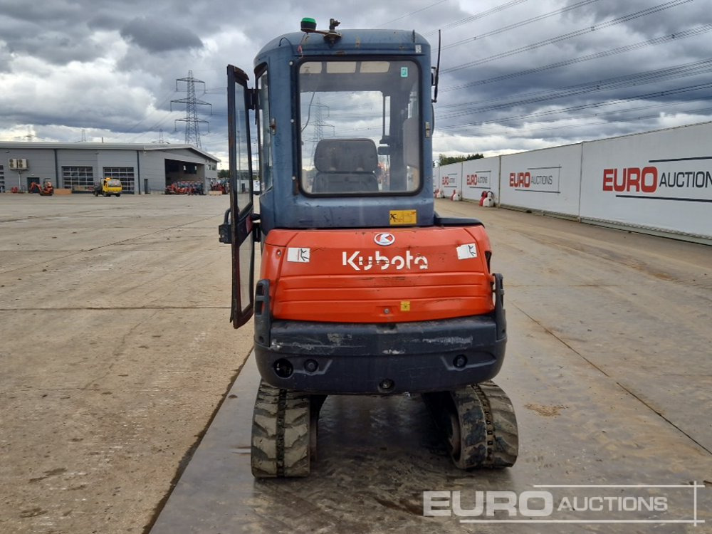 2016 Kubota KX61-3 - Mini bager: slika 4 2016 Kubota KX61-3 - Mini bager: slika 4