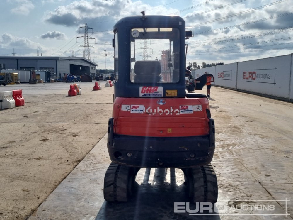 2016 Kubota KX61-3 - Mini bager: slika 4 2016 Kubota KX61-3 - Mini bager: slika 4