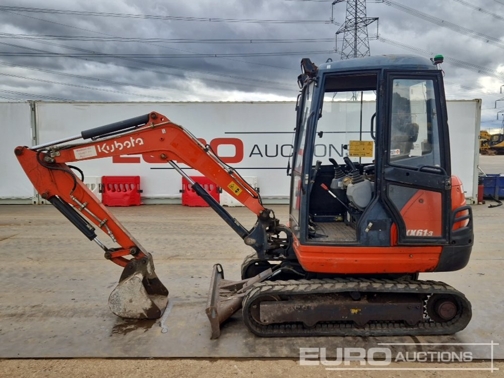 2016 Kubota KX61-3 - Mini bager: slika 2 2016 Kubota KX61-3 - Mini bager: slika 2