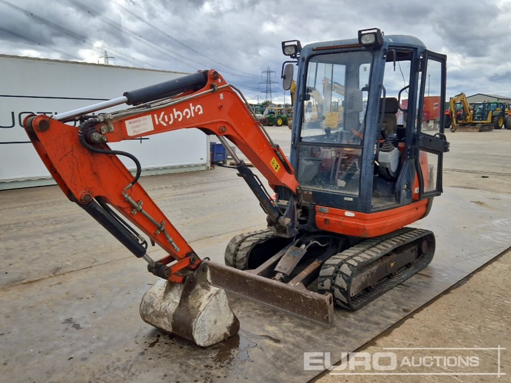 2016 Kubota KX61-3 - Mini bager: slika 1 2016 Kubota KX61-3 - Mini bager: slika 1