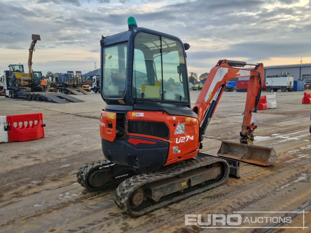 2016 Kubota U27-4 - Mini bager: slika 5 2016 Kubota U27-4 - Mini bager: slika 5