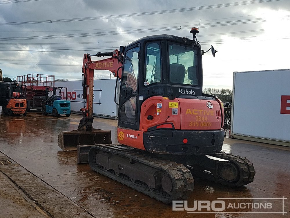 2016 Kubota U48-4 - Mini bager: slika 3 2016 Kubota U48-4 - Mini bager: slika 3