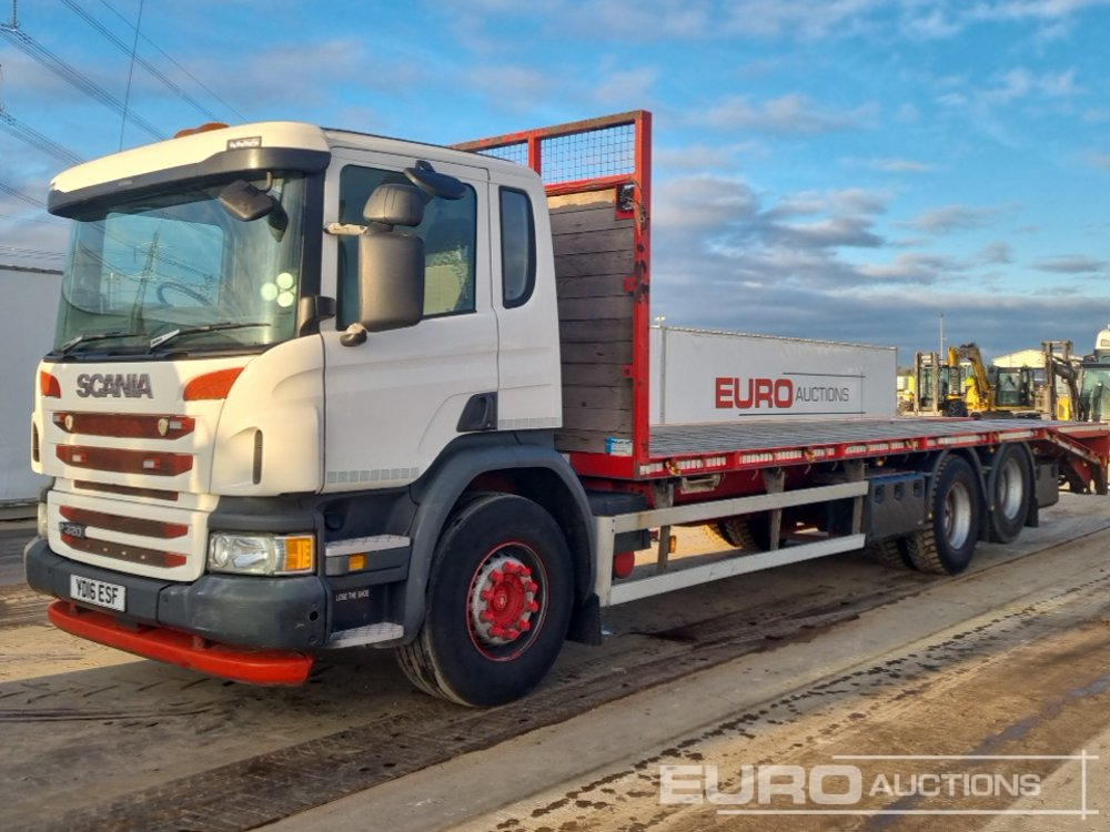 2016 Scania P320 - Kamion sa tovarnim sandukom: slika 1 2016 Scania P320 - Kamion sa tovarnim sandukom: slika 1