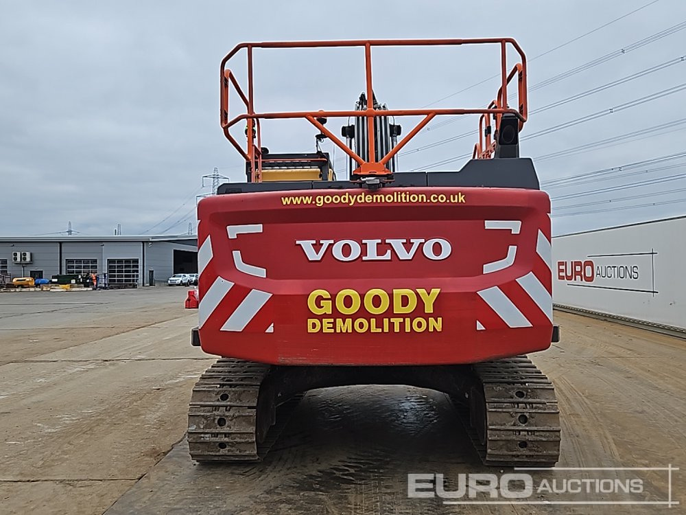 2016 Volvo EC250EL - Bager guseničar: slika 4 2016 Volvo EC250EL - Bager guseničar: slika 4