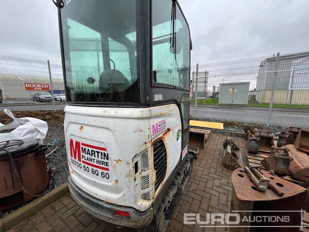 2017 Bobcat E17 - Mini bager: slika 2 2017 Bobcat E17 - Mini bager: slika 2