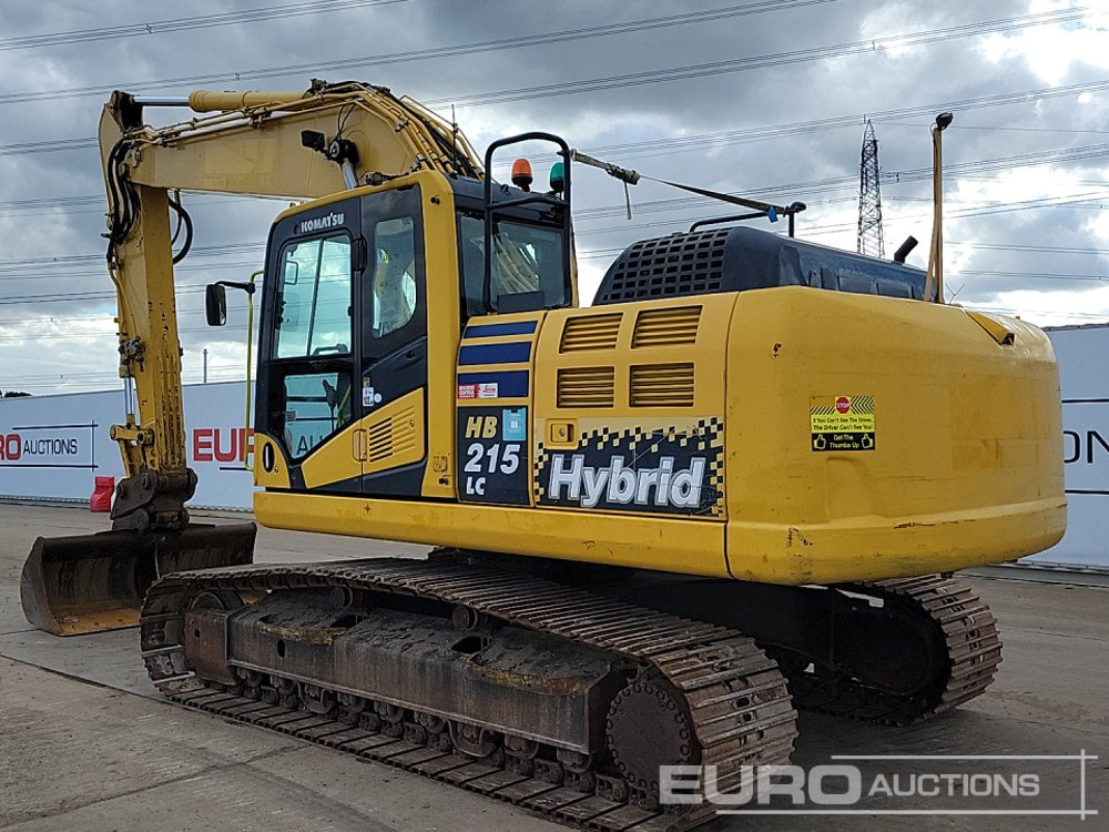 2017 Komatsu HB215LC-2 - Bager guseničar: slika 3 2017 Komatsu HB215LC-2 - Bager guseničar: slika 3