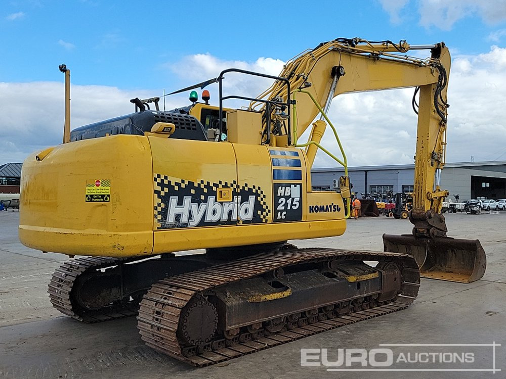 2017 Komatsu HB215LC-2 - Bager guseničar: slika 5 2017 Komatsu HB215LC-2 - Bager guseničar: slika 5