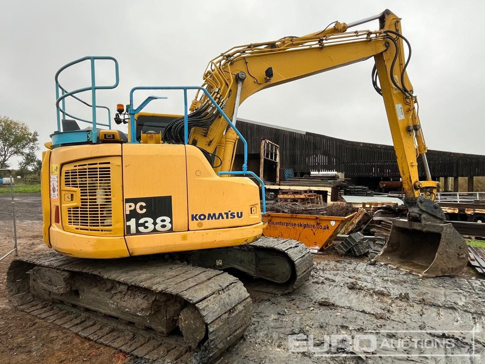 2017 Komatsu PC138US-11 - Bager guseničar: slika 2 2017 Komatsu PC138US-11 - Bager guseničar: slika 2