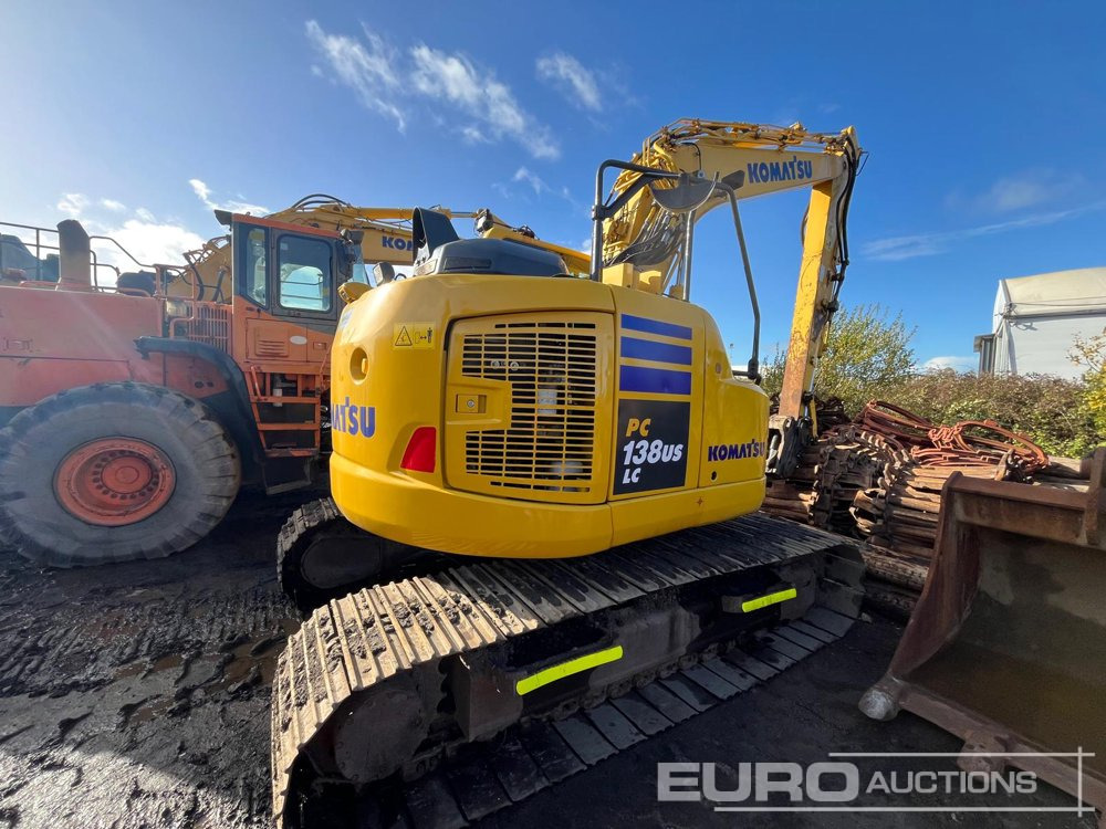 2017 Komatsu PC138US-11 - Bager guseničar: slika 4 2017 Komatsu PC138US-11 - Bager guseničar: slika 4