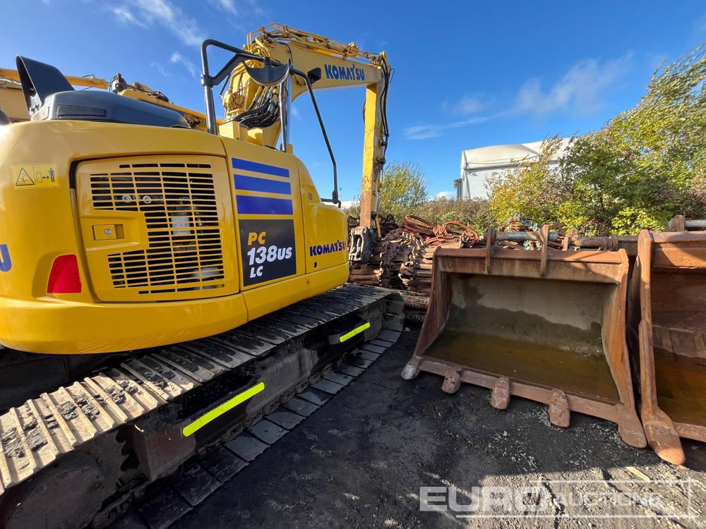 2017 Komatsu PC138US-11 - Bager guseničar: slika 3 2017 Komatsu PC138US-11 - Bager guseničar: slika 3