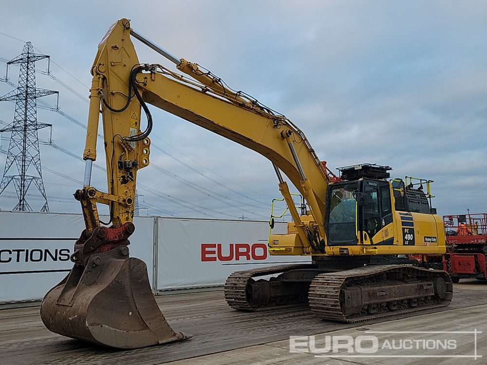 2017 Komatsu PC490LC-11 - Bager guseničar: slika 1 2017 Komatsu PC490LC-11 - Bager guseničar: slika 1