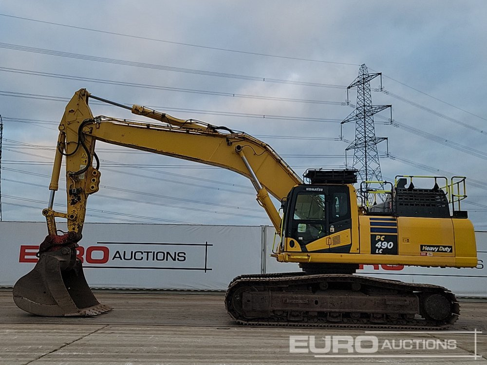 2017 Komatsu PC490LC-11 - Bager guseničar: slika 2 2017 Komatsu PC490LC-11 - Bager guseničar: slika 2