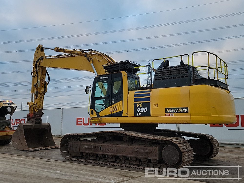 2017 Komatsu PC490LC-11 - Bager guseničar: slika 3 2017 Komatsu PC490LC-11 - Bager guseničar: slika 3