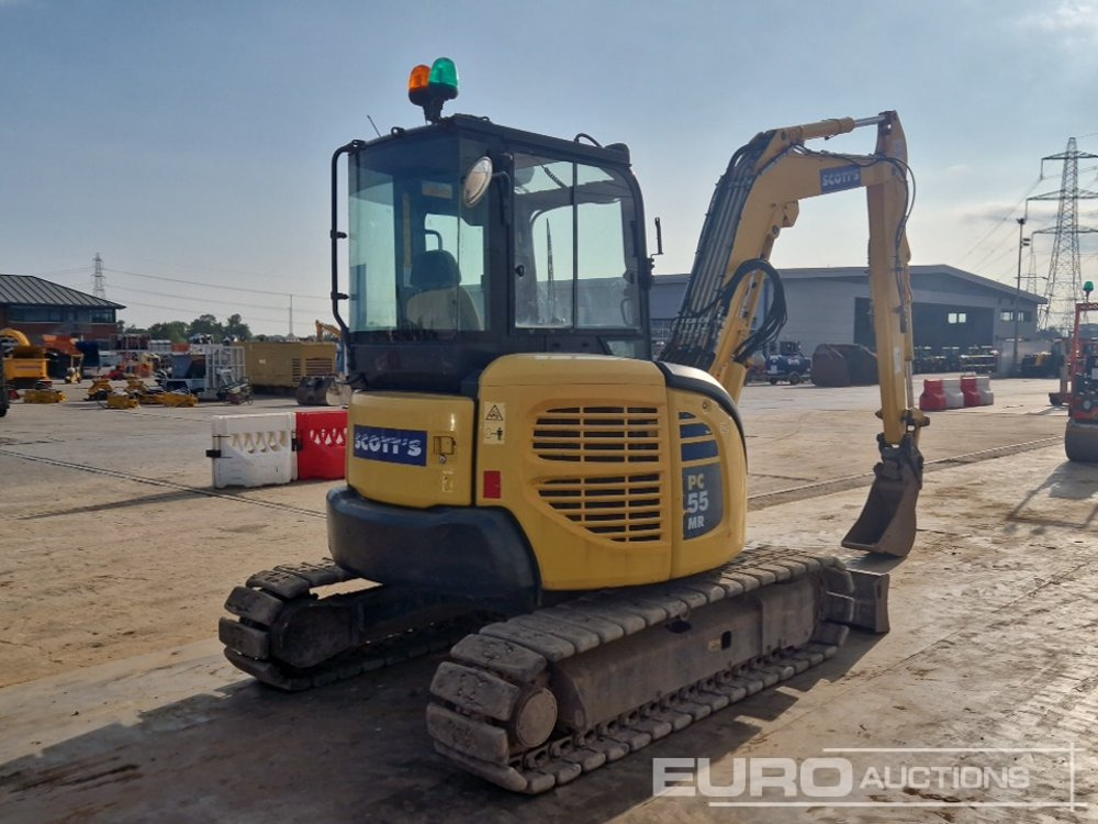 2017 Komatsu PC55MR-3 - Mini bager: slika 5 2017 Komatsu PC55MR-3 - Mini bager: slika 5