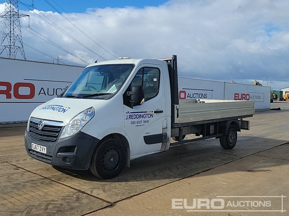 2017 Vauxhall Movano 3500 - Dostavno vozilo s ravnom platformom: slika 1 2017 Vauxhall Movano 3500 - Dostavno vozilo s ravnom platformom: slika 1