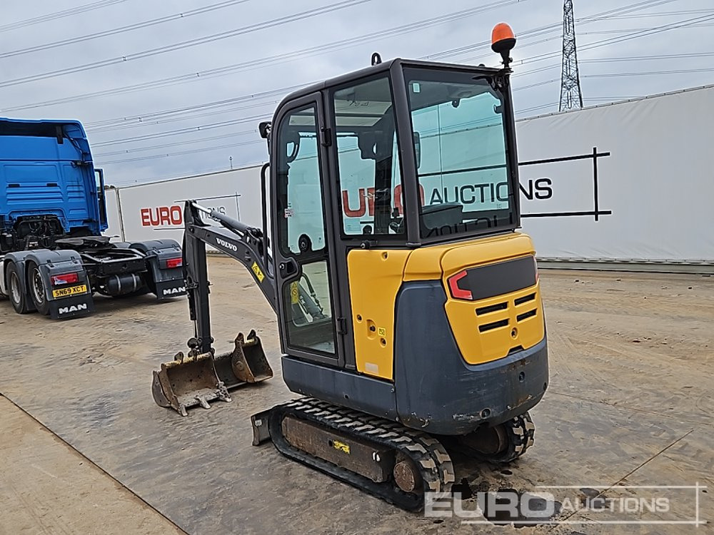 2017 Volvo EC15D - Mini bager: slika 3 2017 Volvo EC15D - Mini bager: slika 3