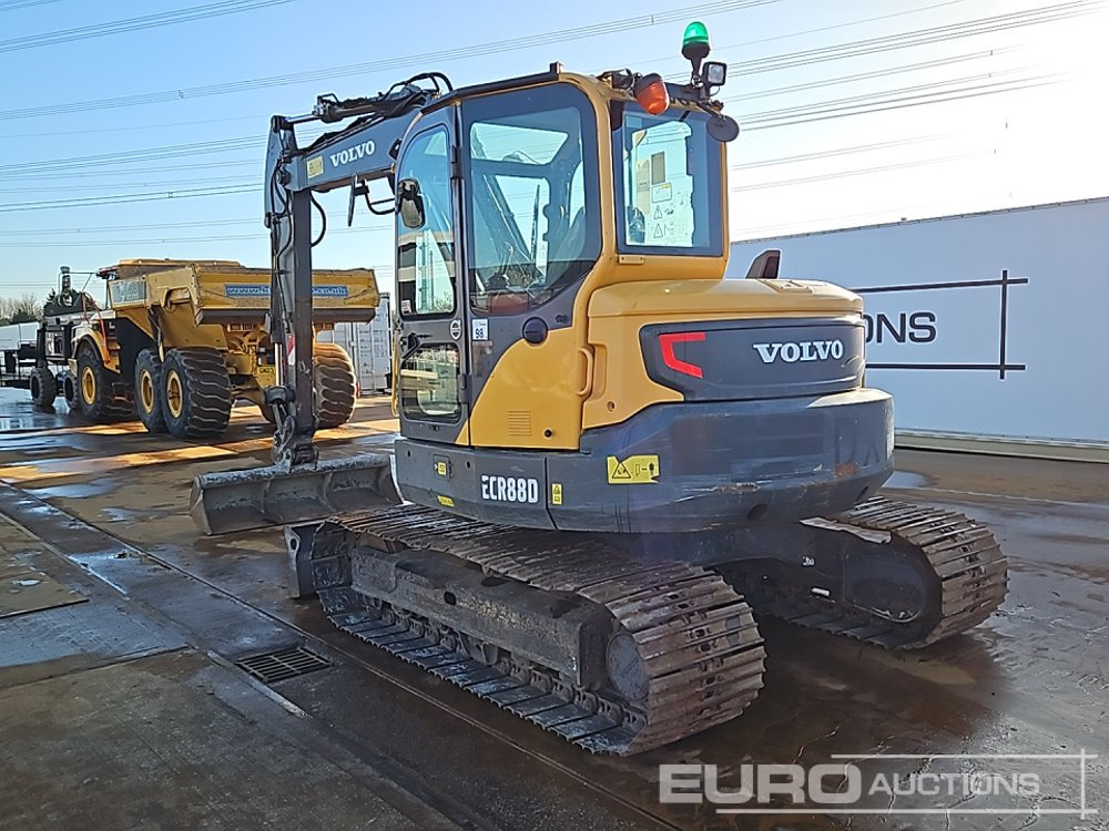 2017 Volvo ECR88D - Mini bager: slika 3 2017 Volvo ECR88D - Mini bager: slika 3