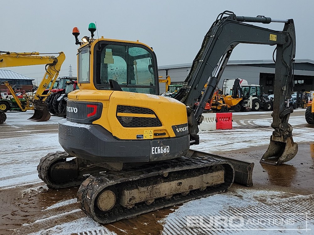 2017 Volvo ECR88D - Mini bager: slika 5 2017 Volvo ECR88D - Mini bager: slika 5