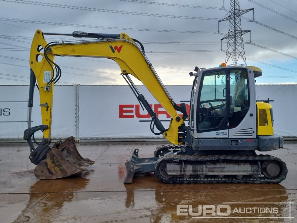 2017 Wacker Neuson ET90 - Mini bager: slika 2 2017 Wacker Neuson ET90 - Mini bager: slika 2