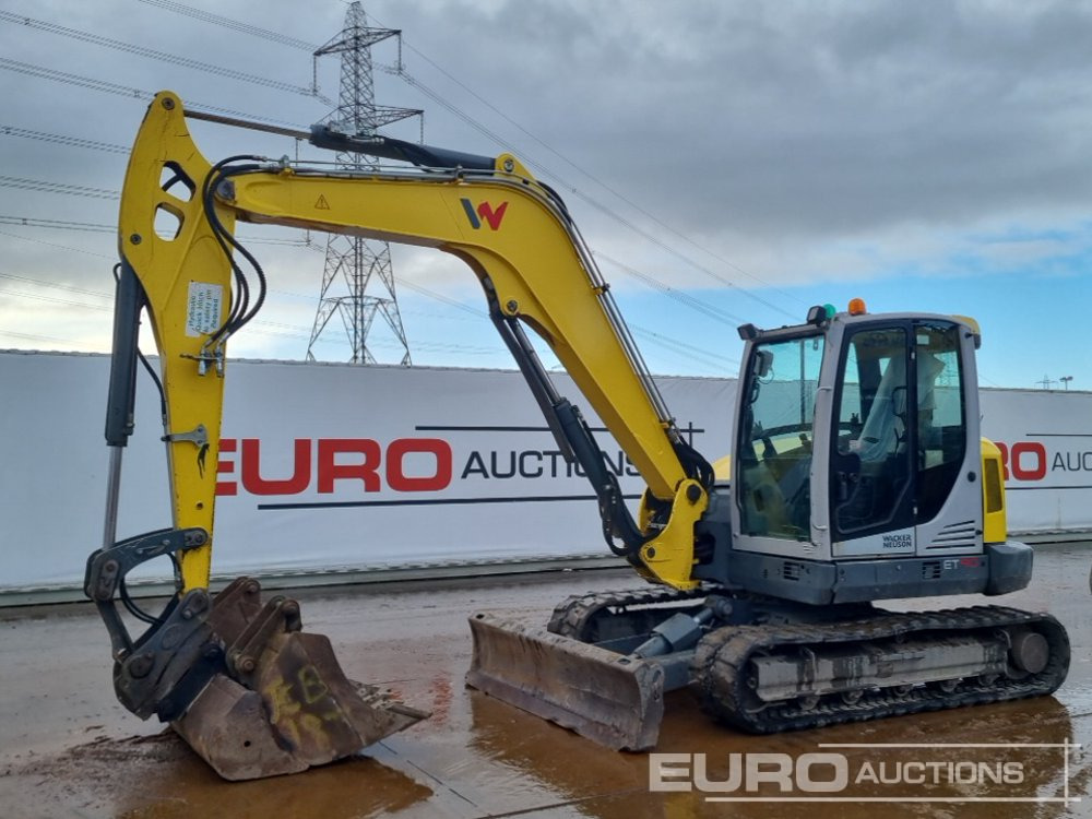 2017 Wacker Neuson ET90 - Mini bager: slika 1 2017 Wacker Neuson ET90 - Mini bager: slika 1