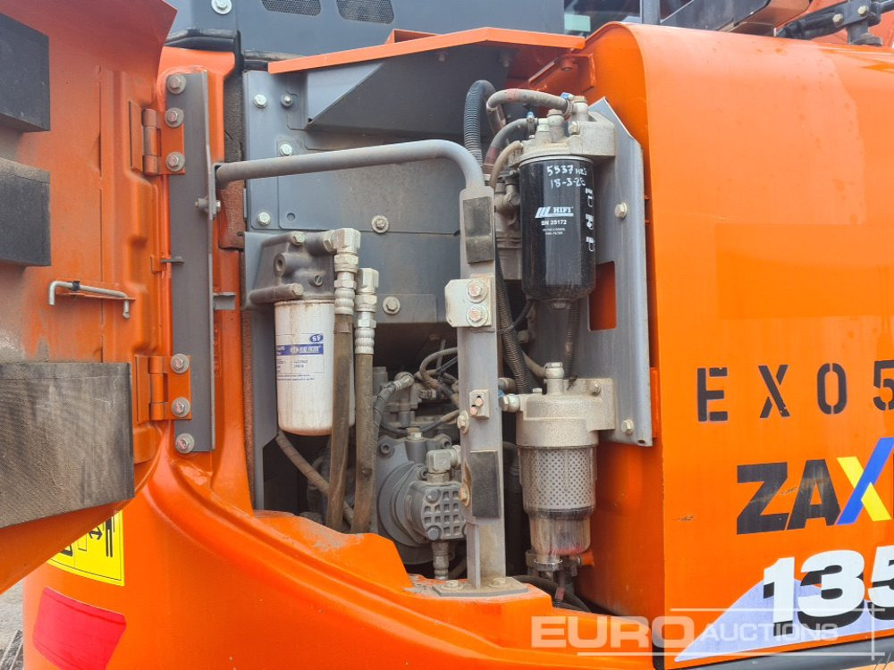 Bager guseničar 2018 Hitachi ZX135US-6: slika 31