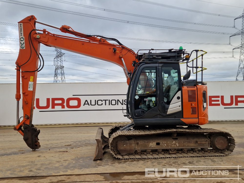 2018 Hitachi ZX135US-6 - Bager guseničar: slika 2 2018 Hitachi ZX135US-6 - Bager guseničar: slika 2