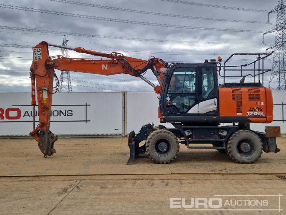 2018 Hitachi ZX170W-6 - Bager točkaš: slika 2 2018 Hitachi ZX170W-6 - Bager točkaš: slika 2