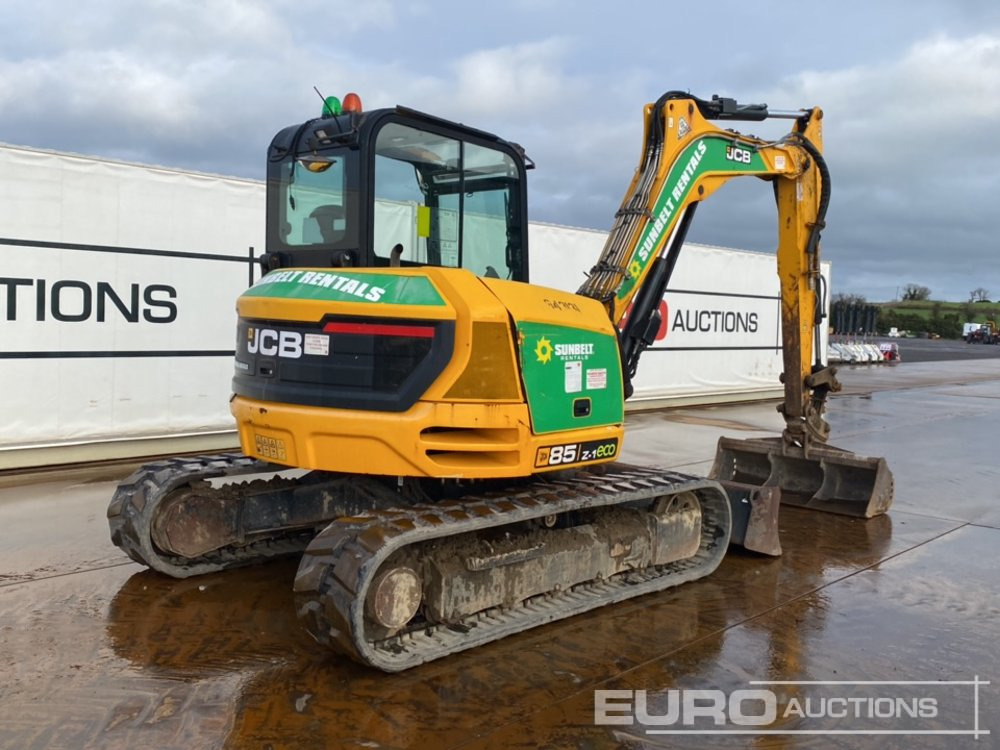 2018 JCB 85Z-1 ECO - Mini bager: slika 5 2018 JCB 85Z-1 ECO - Mini bager: slika 5