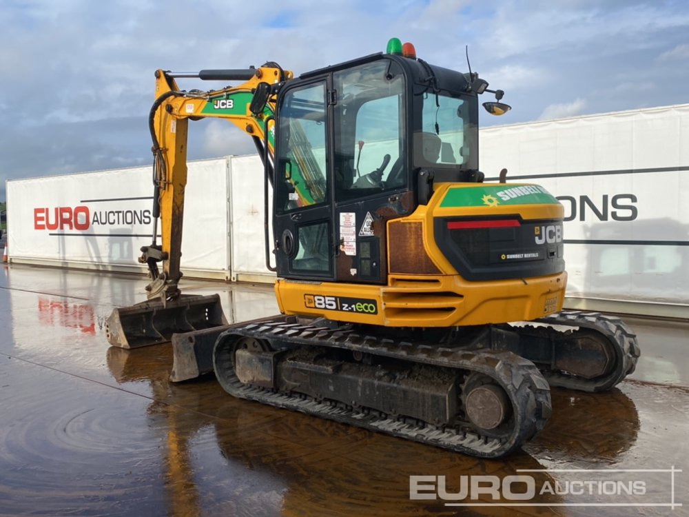 2018 JCB 85Z-1 ECO - Mini bager: slika 3 2018 JCB 85Z-1 ECO - Mini bager: slika 3