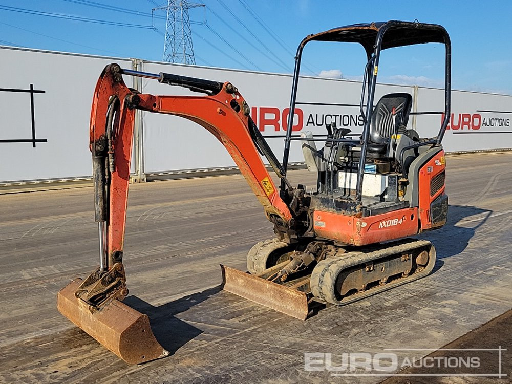 2018 Kubota KX018-4 - Mini bager: slika 1 2018 Kubota KX018-4 - Mini bager: slika 1