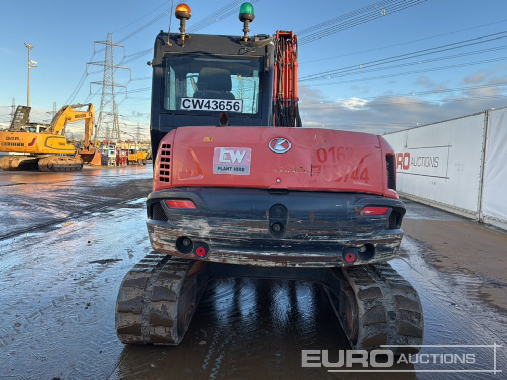 2018 Kubota KX080-4A - Mini bager: slika 4 2018 Kubota KX080-4A - Mini bager: slika 4