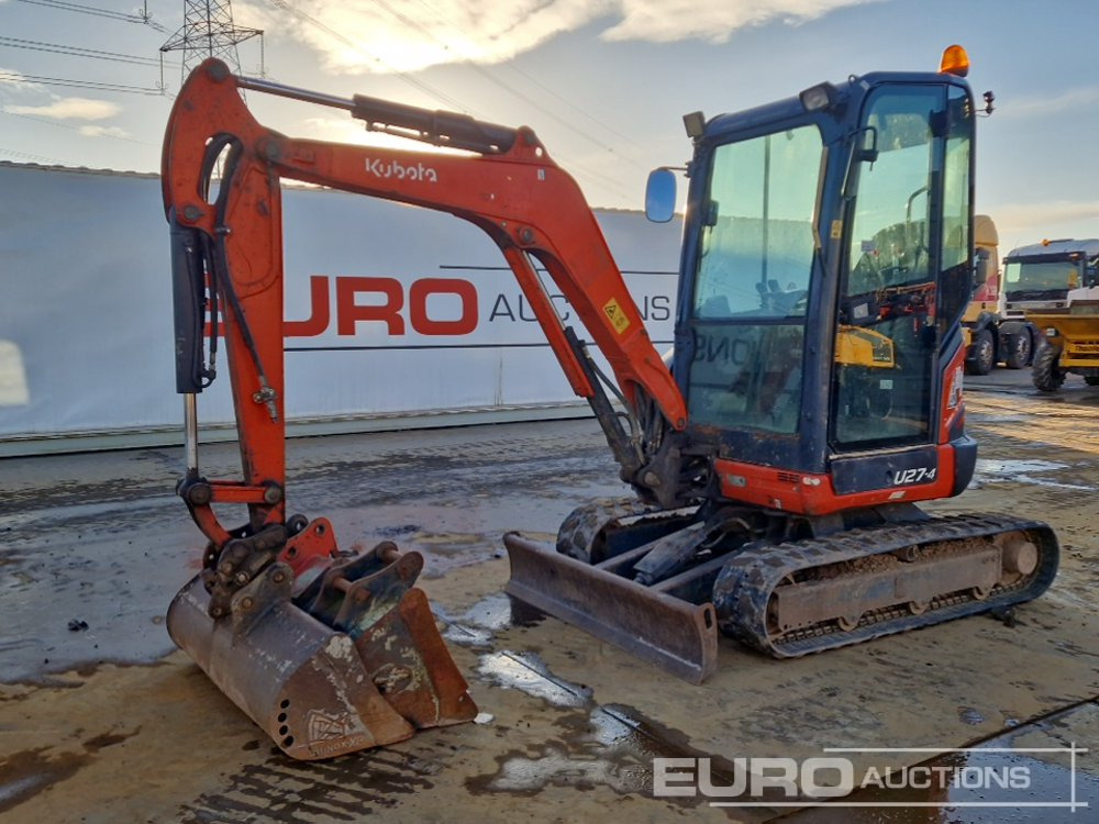 2018 Kubota U27-4 - Mini bager: slika 1 2018 Kubota U27-4 - Mini bager: slika 1
