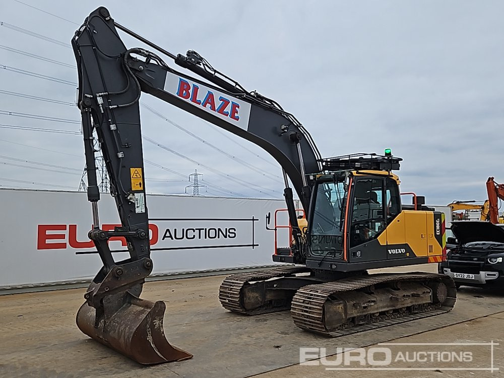 2018 Volvo EC180EL - Bager guseničar: slika 1 2018 Volvo EC180EL - Bager guseničar: slika 1