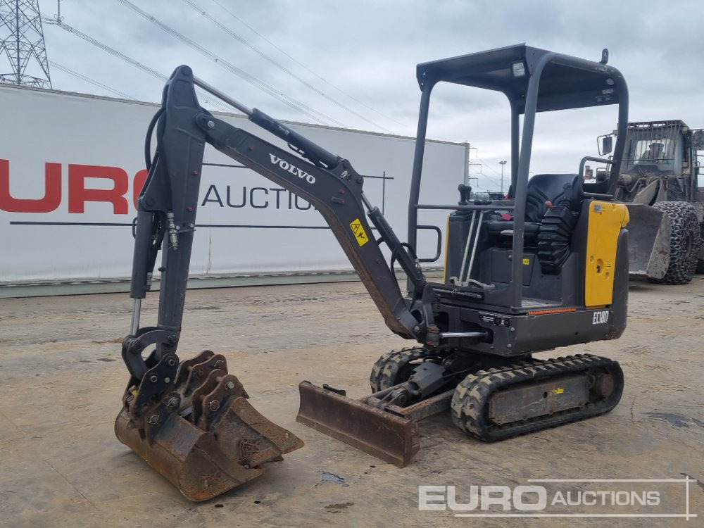 2018 Volvo EC18D - Mini bager: slika 1 2018 Volvo EC18D - Mini bager: slika 1