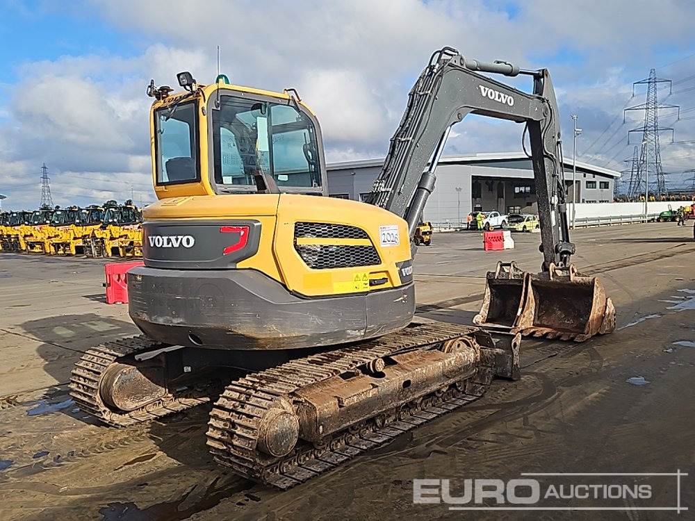2018 Volvo ECR88D - Mini bager: slika 5 2018 Volvo ECR88D - Mini bager: slika 5