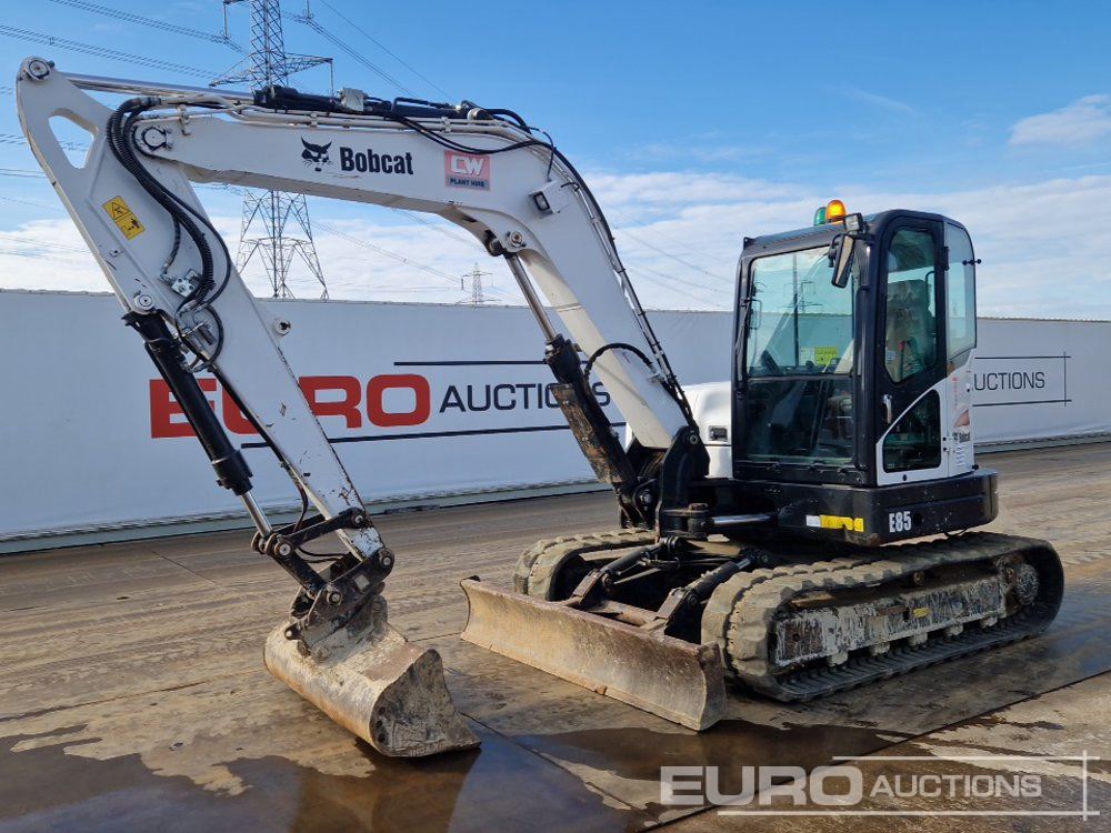 2019 Bobcat E85 - Mini bager: slika 1 2019 Bobcat E85 - Mini bager: slika 1