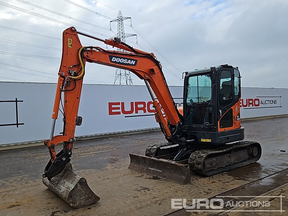 2019 Doosan DX62R-3 - Mini bager: slika 1 2019 Doosan DX62R-3 - Mini bager: slika 1