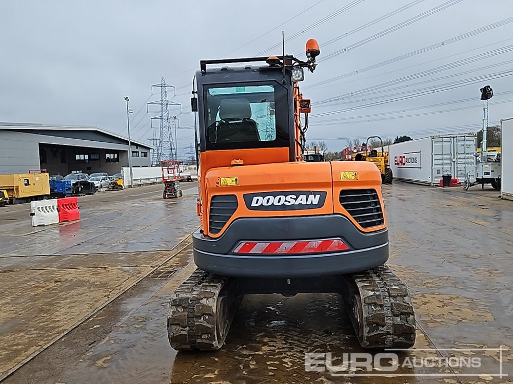 2019 Doosan DX62R-3 - Mini bager: slika 4 2019 Doosan DX62R-3 - Mini bager: slika 4