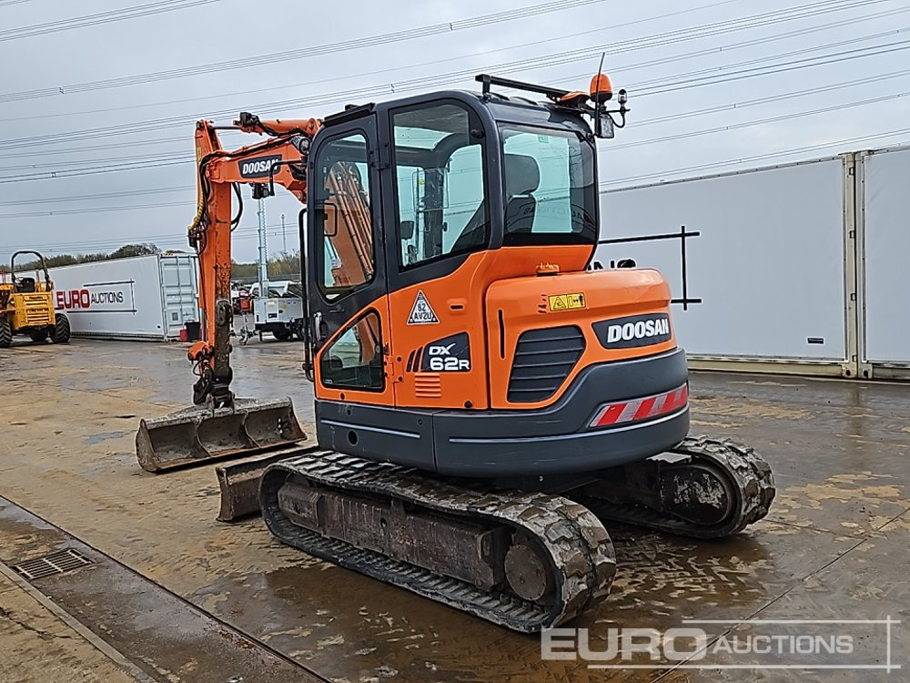 2019 Doosan DX62R-3 - Mini bager: slika 3 2019 Doosan DX62R-3 - Mini bager: slika 3