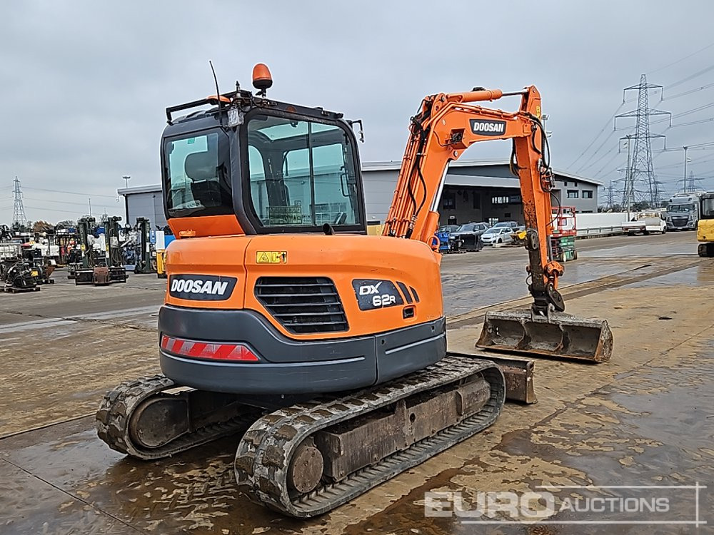 2019 Doosan DX62R-3 - Mini bager: slika 5 2019 Doosan DX62R-3 - Mini bager: slika 5