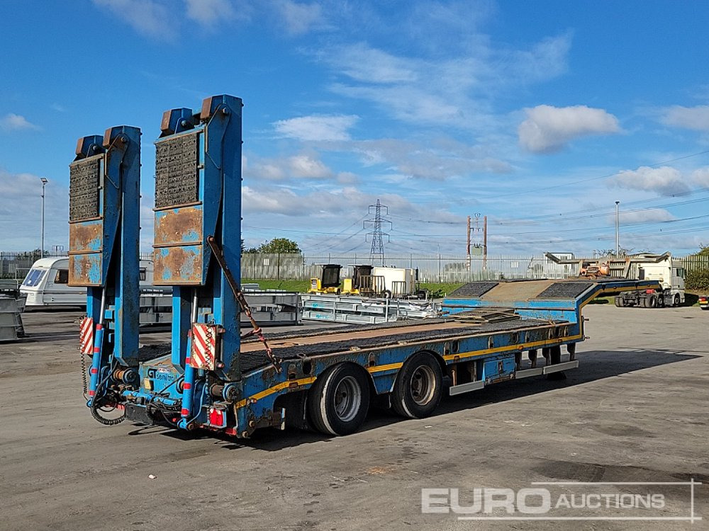 2019 Gurlesenyil Twin Axle Step Frame Low Loader Trailer, Outriggers, Winch, Hydraulic Fliptoe Ramps - Niska poluprikolica za prevoz: slika 5 2019 Gurlesenyil Twin Axle Step Frame Low Loader Trailer, Outriggers, Winch, Hydraulic Fliptoe Ramps - Niska poluprikolica za prevoz: slika 5