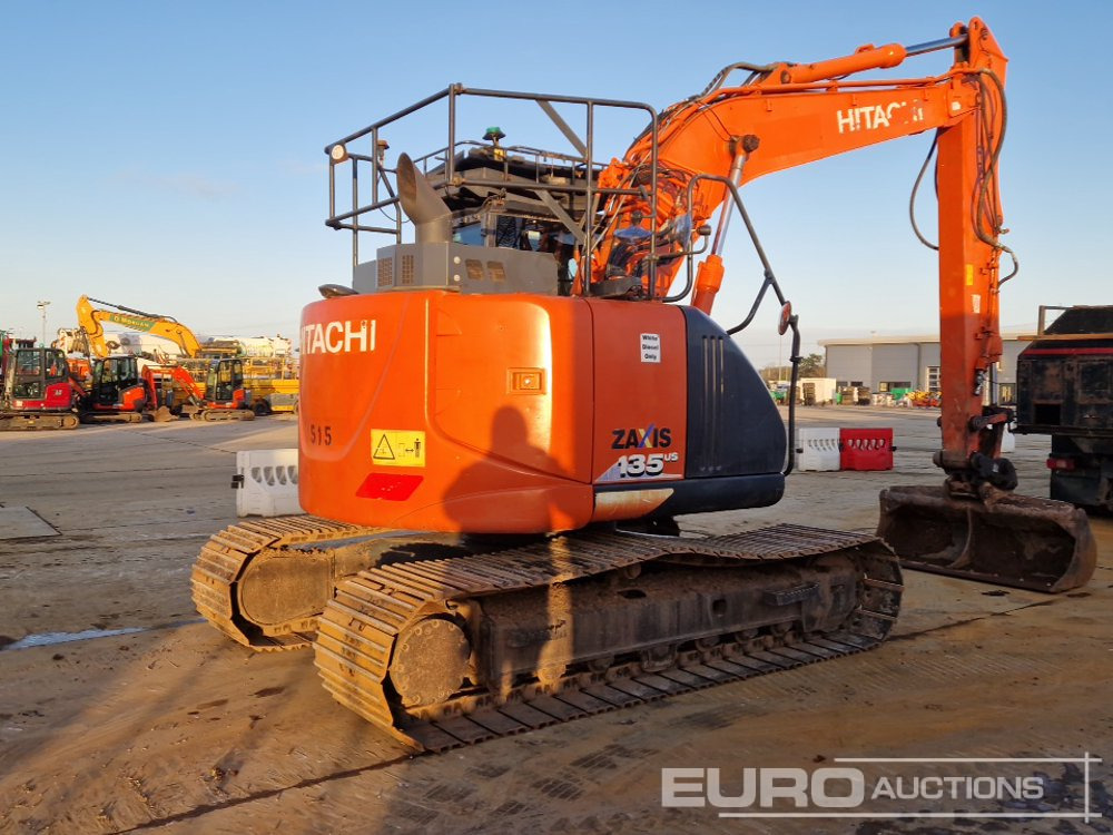 2019 Hitachi ZX135US-6 - Bager guseničar: slika 5 2019 Hitachi ZX135US-6 - Bager guseničar: slika 5