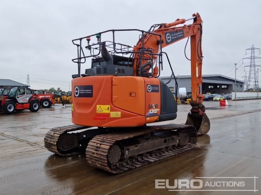 2019 Hitachi ZX135US-6 - Bager guseničar: slika 5 2019 Hitachi ZX135US-6 - Bager guseničar: slika 5