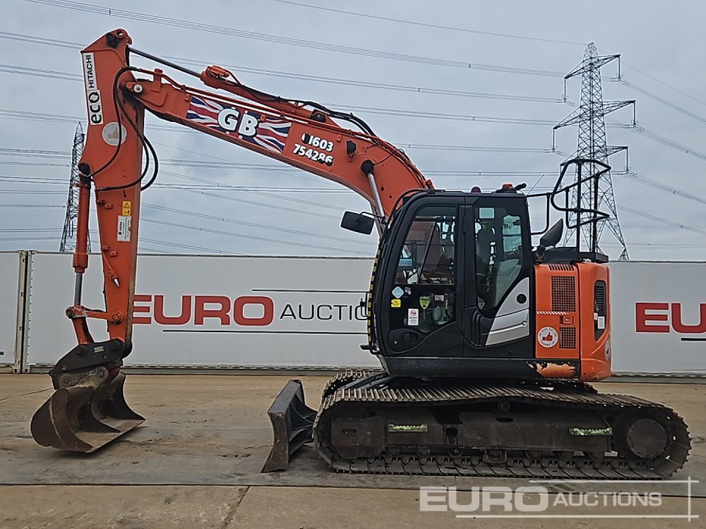2019 Hitachi ZX135US-6 - Bager guseničar: slika 2 2019 Hitachi ZX135US-6 - Bager guseničar: slika 2