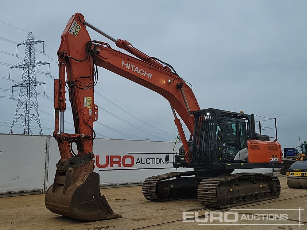 2019 Hitachi ZX350LC-6 - Bager guseničar: slika 1 2019 Hitachi ZX350LC-6 - Bager guseničar: slika 1