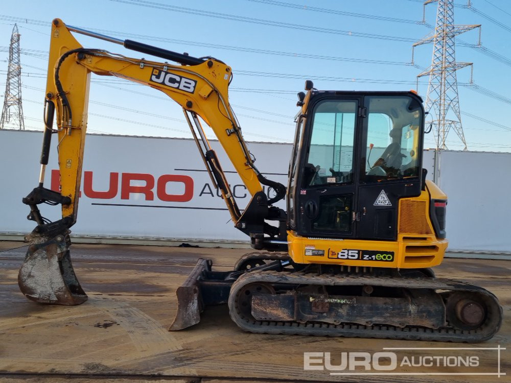 2019 JCB 85Z-1 ECO - Mini bager: slika 2 2019 JCB 85Z-1 ECO - Mini bager: slika 2