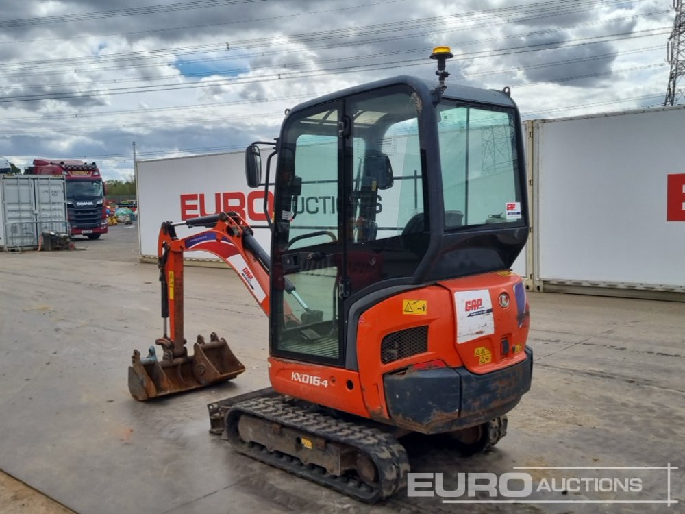 2019 Kubota KX016-4 - Mini bager: slika 3 2019 Kubota KX016-4 - Mini bager: slika 3