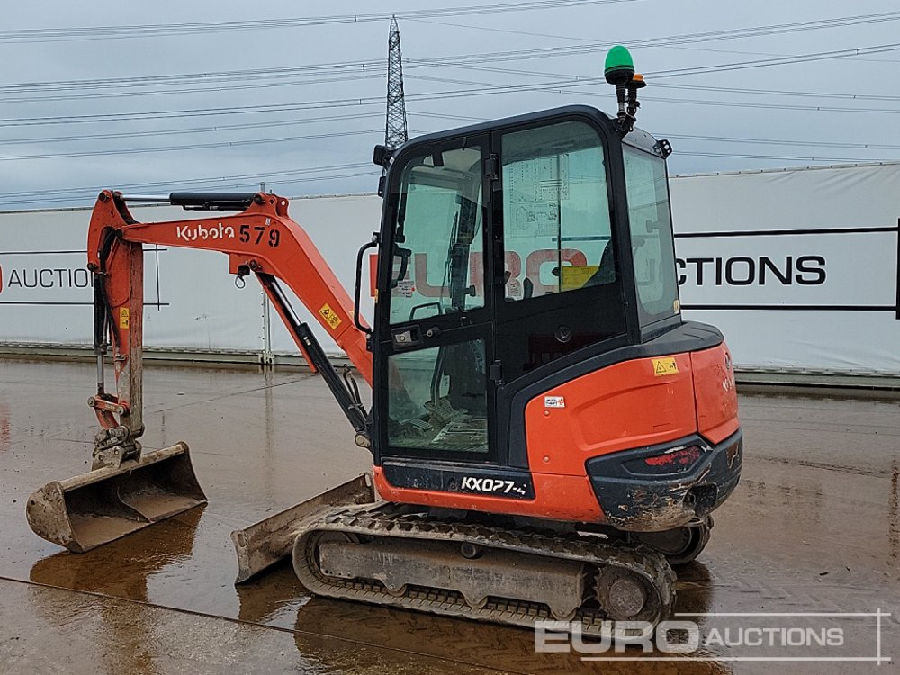 2019 Kubota KX027-4 - Mini bager: slika 3 2019 Kubota KX027-4 - Mini bager: slika 3